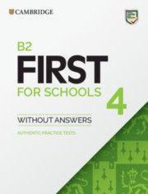Produktbild: B2 First for Schools 4 Student's Book without Answers