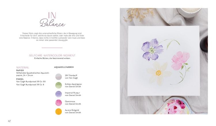 Produktbild: Selfcare Watercolor &ndash; Kreative Momente f&uuml;r mich