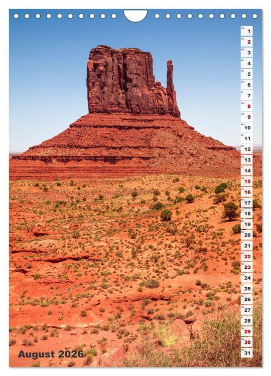 Produktbild: FASZINATION USA Urbanes und Naturhighlights (Wandkalender 2026 DIN A4 hoch), CALVENDO Monatskalender