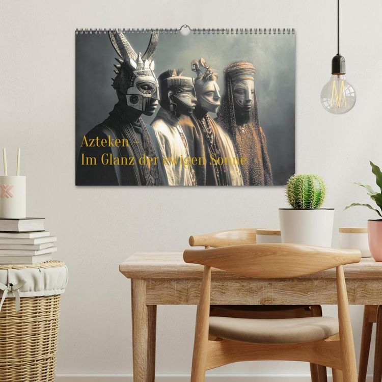 Produktbild: Azteken - Im Glanz der ewigen Sonne (Wandkalender 2027 DIN A3 quer), CALVENDO Monatskalender