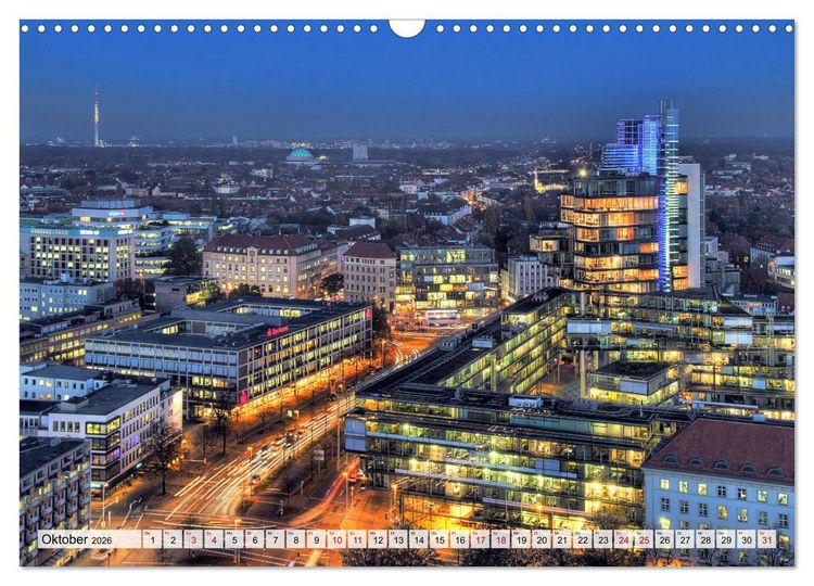 Produktbild: Hannover ist bunt (Wandkalender 2026 DIN A3 quer), CALVENDO Monatskalender