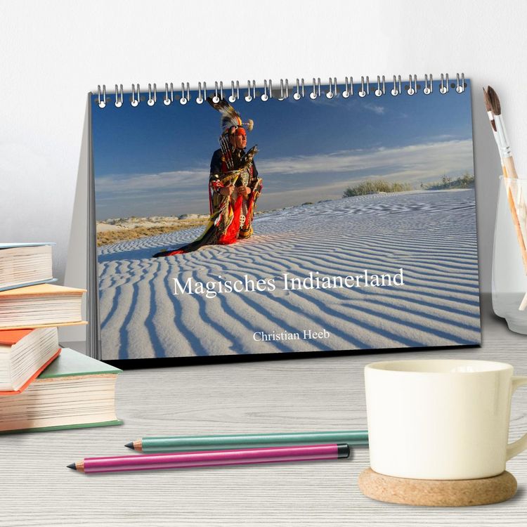 Produktbild: Magisches Indianerland (Tischkalender 2026 DIN A5 quer), CALVENDO Monatskalender