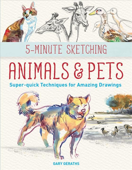 Produktbild: 5-Minute Sketching -- Animals and Pets