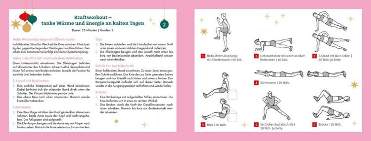 Produktbild: 24 Workouts f&uuml;r den Advent
