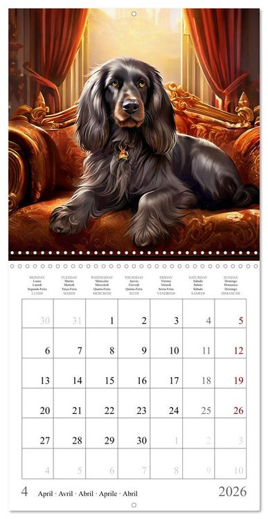 Produktbild: Dogs - Cute House Pets (Wall Calendar 2026 12 &times; 12 Inch) CALVENDO 12 Month Wall Calendar