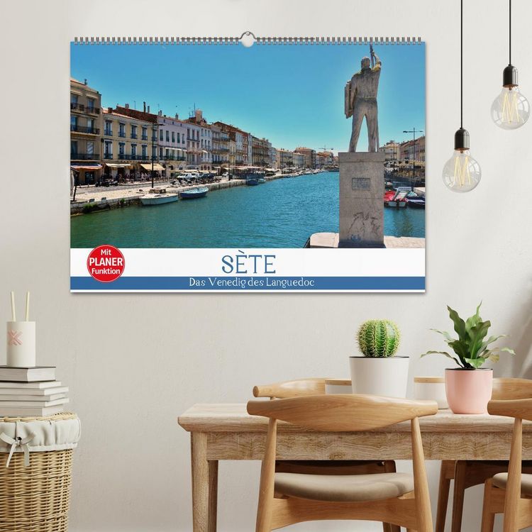 Produktbild: S&egrave;te - Das Venedig des Languedoc (Wandkalender 2026 DIN A2 quer), CALVENDO Monatskalender
