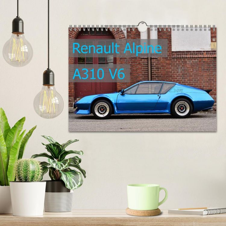 Produktbild: Renault Alpine A310 V6 (Wandkalender 2026 DIN A4 quer), CALVENDO Monatskalender