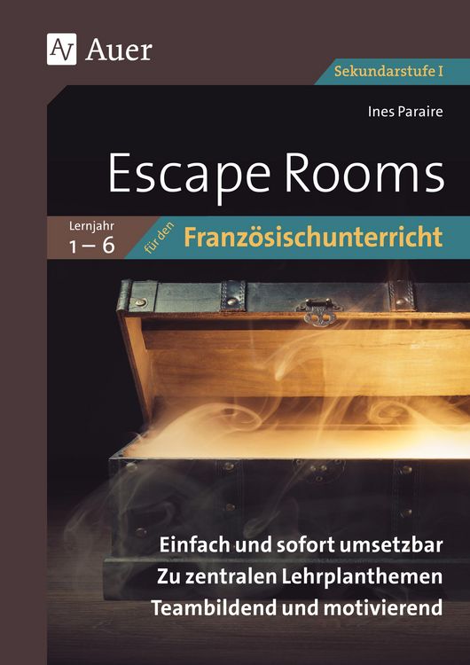 Produktbild: Escape Rooms für den Französischunterricht Lj. 1-6