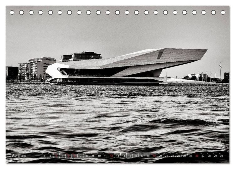 Produktbild: Ein Blick auf Amsterdam (Tischkalender 2026 DIN A5 quer), CALVENDO Monatskalender
