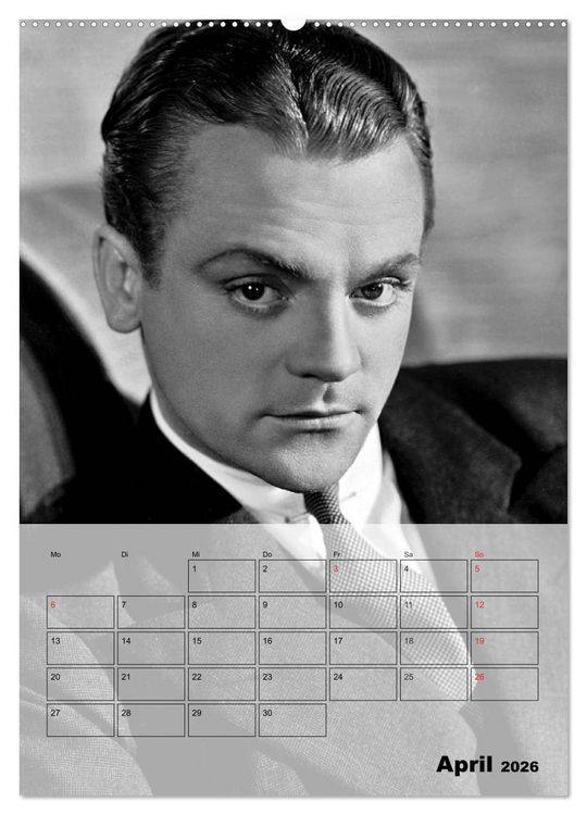 Produktbild: Filmstars - Legenden der goldenen Filmjahre (hochwertiger Premium Wandkalender 2026 DIN A2 hoch), Kunstdruck in Hochglanz