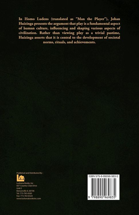 Produktbild: Homo Ludens