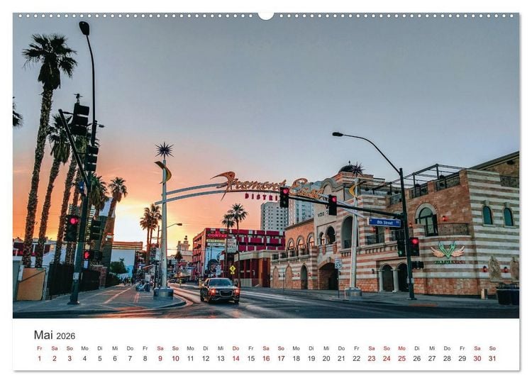 Produktbild: Nevada - Mehr als nur Las Vegas (hochwertiger Premium Wandkalender 2026 DIN A2 quer), Kunstdruck in Hochglanz