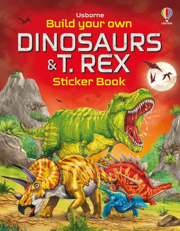 Produktbild: Build Your Own Dinosaurs and T. Rex Sticker Book