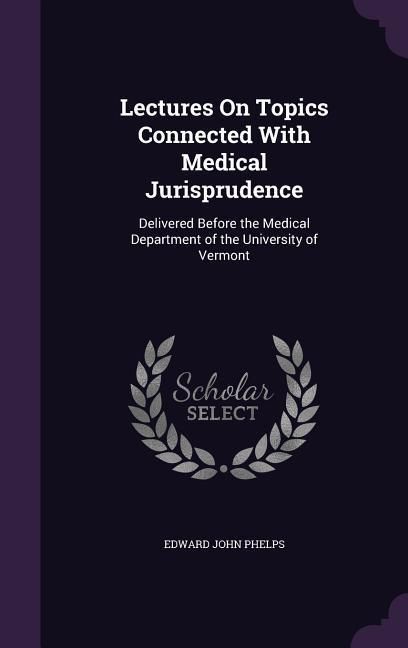 Produktbild: Lectures On Topics Connected With Medical Jurisprudence