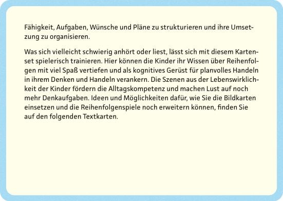 Produktbild: Das kann ich schon - Reihenfolgen erkennen