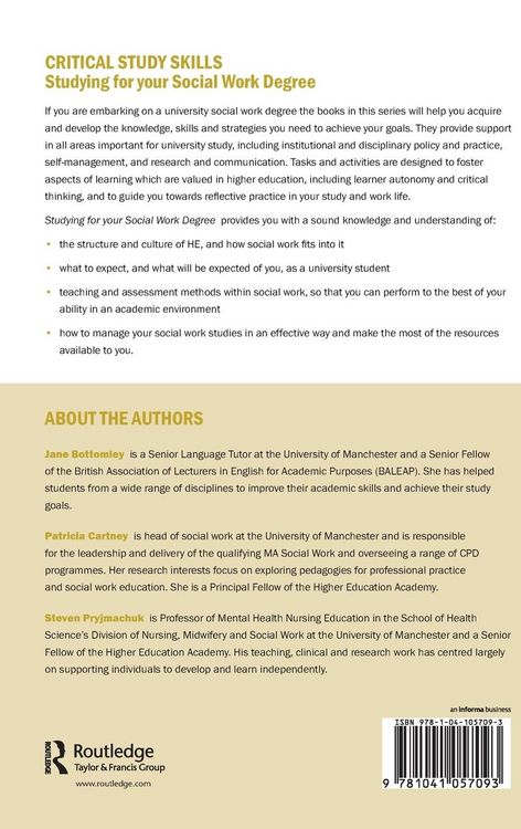 Produktbild: Studying for your Social Work Degree