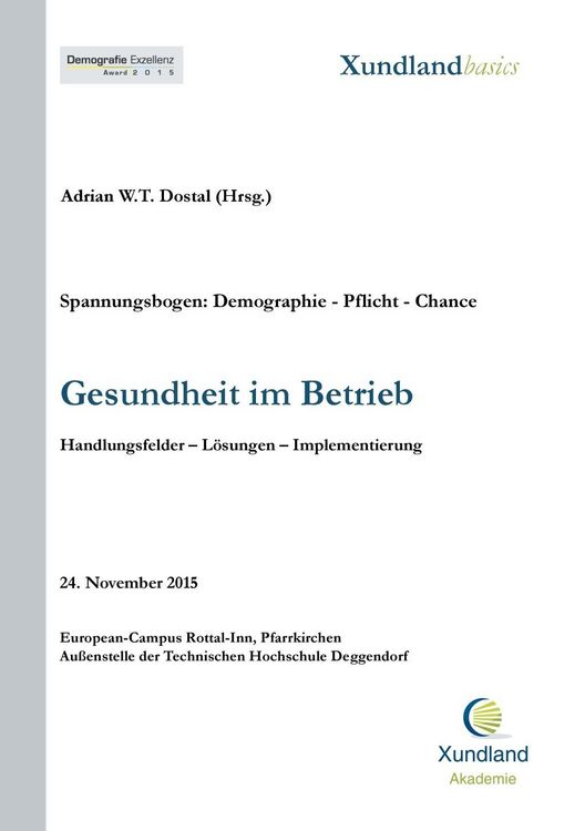 Produktbild: Gesundheit im Betrieb