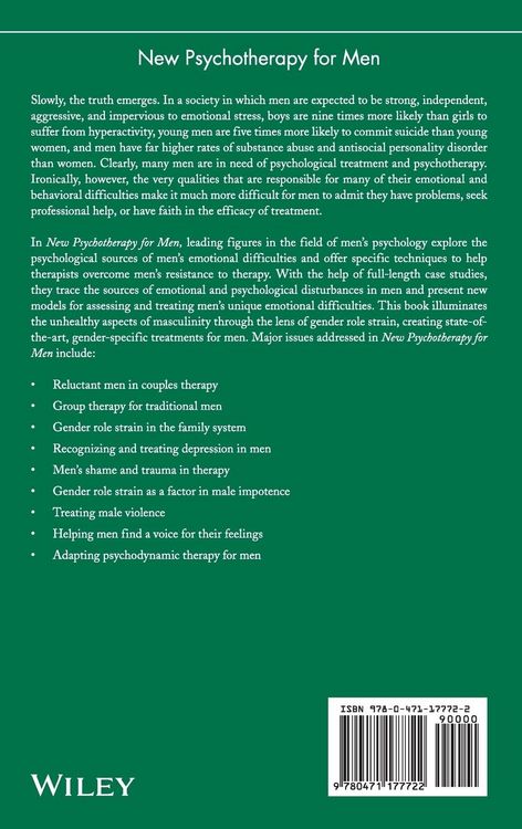 Produktbild: New Psychotherapy for Men