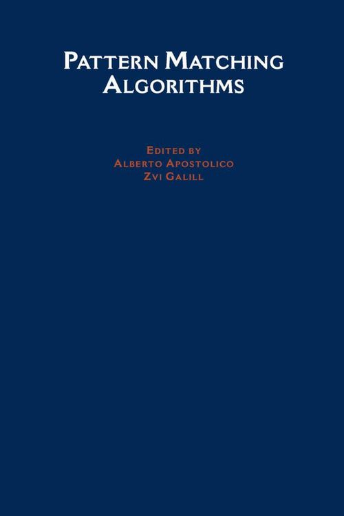 Produktbild: Pattern Matching Algorithms