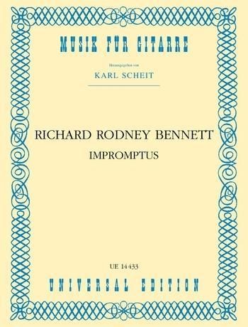 Produktbild: Bennett, R: Impromptus