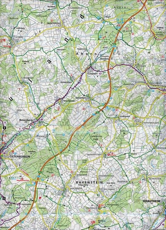 Produktbild: Neckartal - Bauland 1 : 70 000