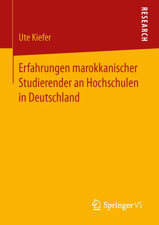 Produktbild: Erfahrungen marokkanischer Studierender an Hochschulen in Deutschland
