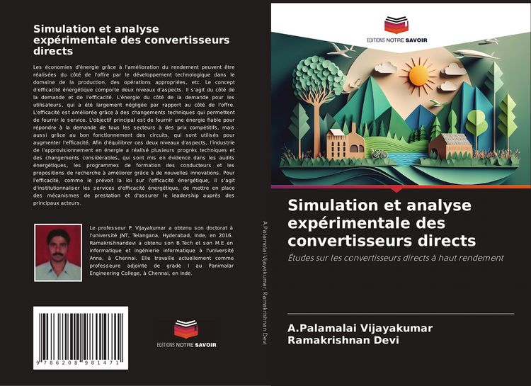 Produktbild: Simulation et analyse exp&eacute;rimentale des convertisseurs directs