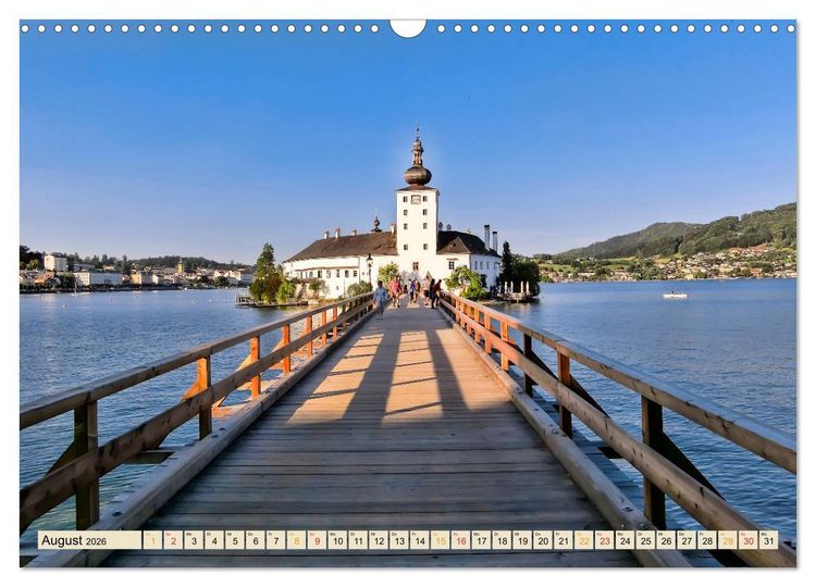 Produktbild: Salzkammergut, &uuml;berraschend vielseitig (Wandkalender 2026 DIN A3 quer), CALVENDO Monatskalender