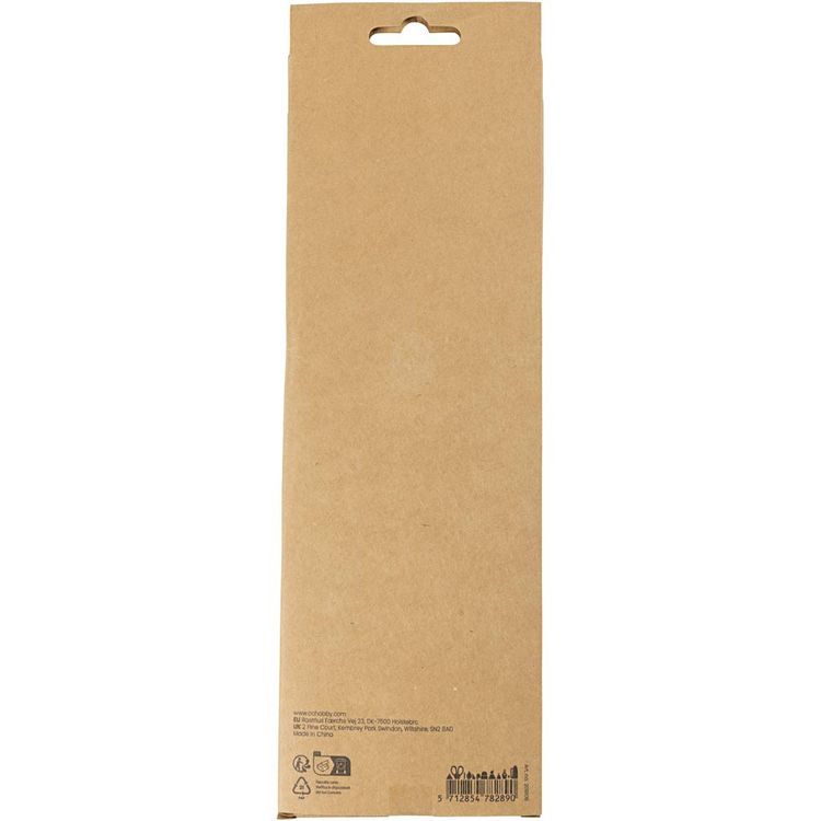 Produktbild: Creativ Company Krepppapier, Blatt 25x60 cm, Kreppanteil: 180%, 105 g, Rot, 4 Blatt