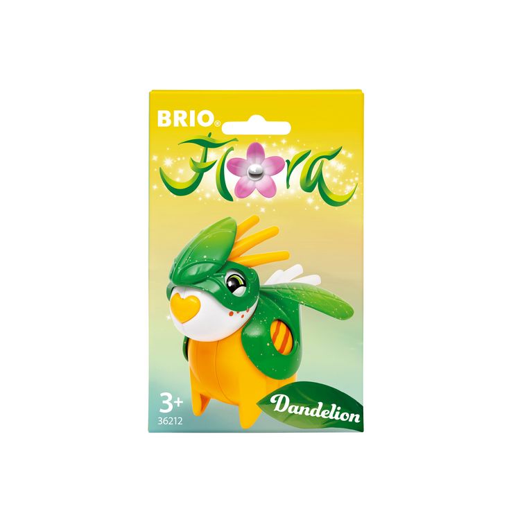 Produktbild: BRIO Flora - 36212 Dandelion im Blatt-Outfit | Spielzeug f&uuml;r endlosen fantasievollen Spielspa&szlig; f&uuml;r M&auml;dchen und Jungen ab 3 Jahren - wundersch&ouml;nes Geschenk