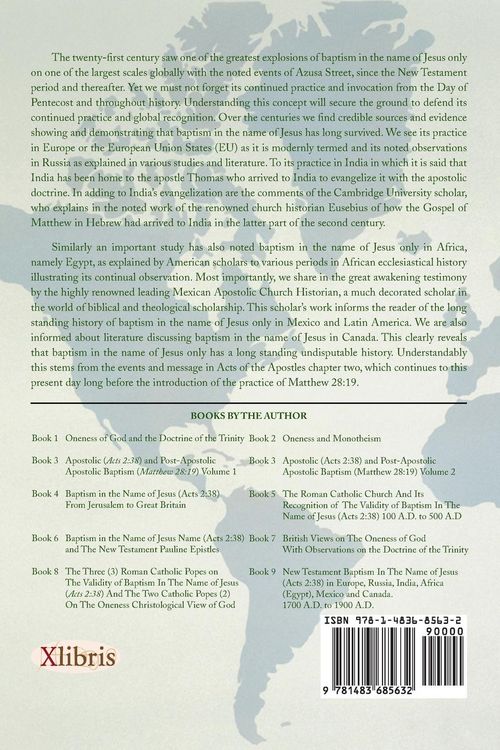 Produktbild: New Testament Baptism in the Name of Jesus (Acts 2