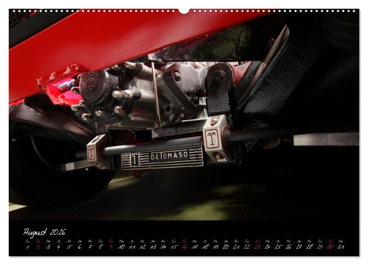 Produktbild: De Tomaso Pantera (hochwertiger Premium Wandkalender 2026 DIN A2 quer), Kunstdruck in Hochglanz