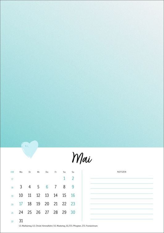 Produktbild: Kreativkalender Mit Liebe gemacht A4 2027