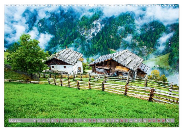 Produktbild: Das Martelltal zum Kennenlernen (Wandkalender 2027 DIN A2 quer), CALVENDO Monatskalender