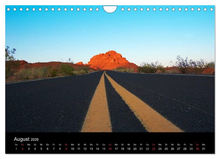 Produktbild: USA Landscapes (Wandkalender 2026 DIN A4 quer), CALVENDO Monatskalender