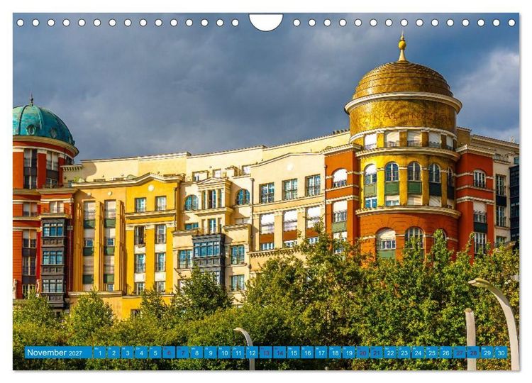 Produktbild: Buntes Bilbao (Wandkalender 2027 DIN A4 quer), CALVENDO Monatskalender