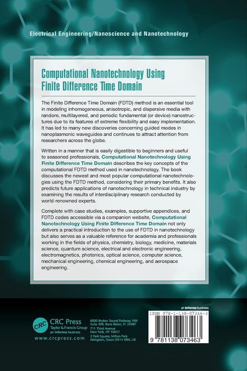 Produktbild: Computational Nanotechnology Using Finite Difference Time Domain