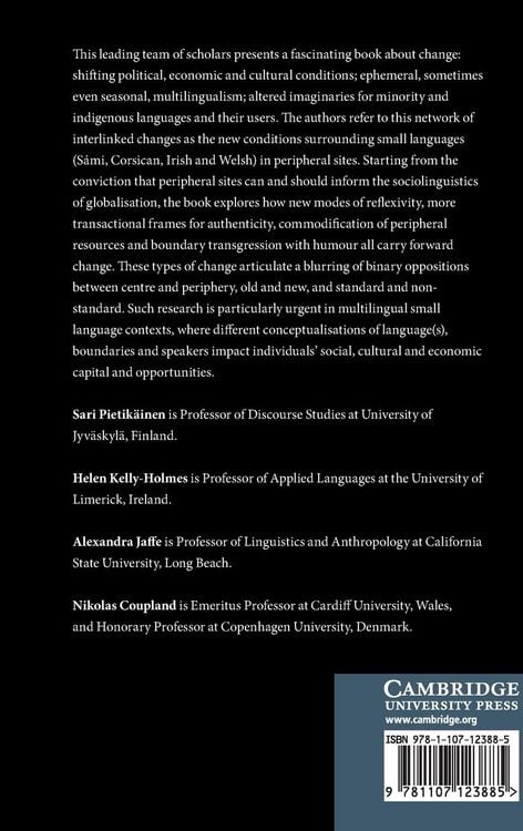 Produktbild: Sociolinguistics from the Periphery