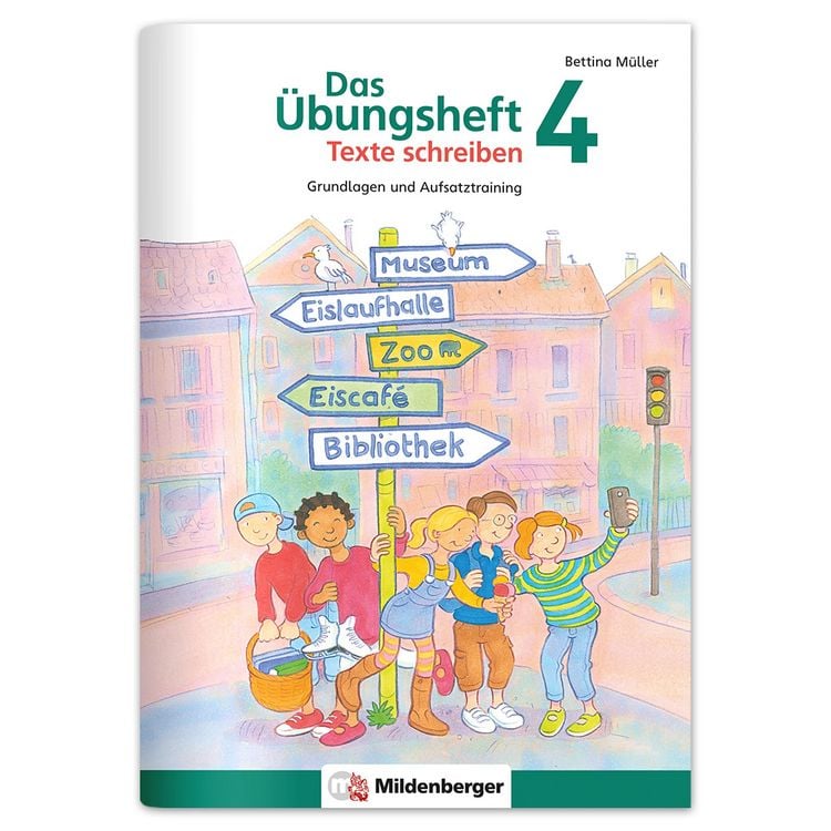 Produktbild: Das &Uuml;bungsheft Texte schreiben 4