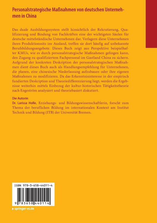 Produktbild: Personalstrategische Ma&szlig;nahmen von deutschen Unternehmen in China