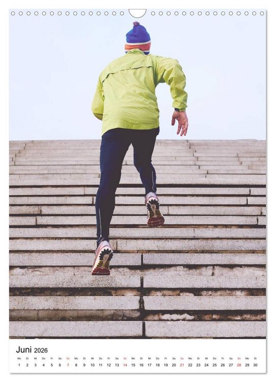 Produktbild: Fitnesskalender (Wandkalender 2026 DIN A3 hoch), CALVENDO Monatskalender