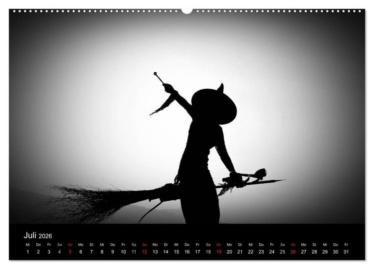Produktbild: Hexen (hochwertiger Premium Wandkalender 2026 DIN A2 quer), Kunstdruck in Hochglanz