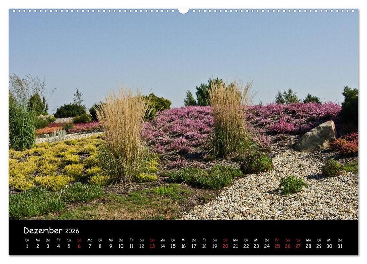 Produktbild: Findlingspark Nochten 2026 (hochwertiger Premium Wandkalender 2026 DIN A2 quer), Kunstdruck in Hochglanz
