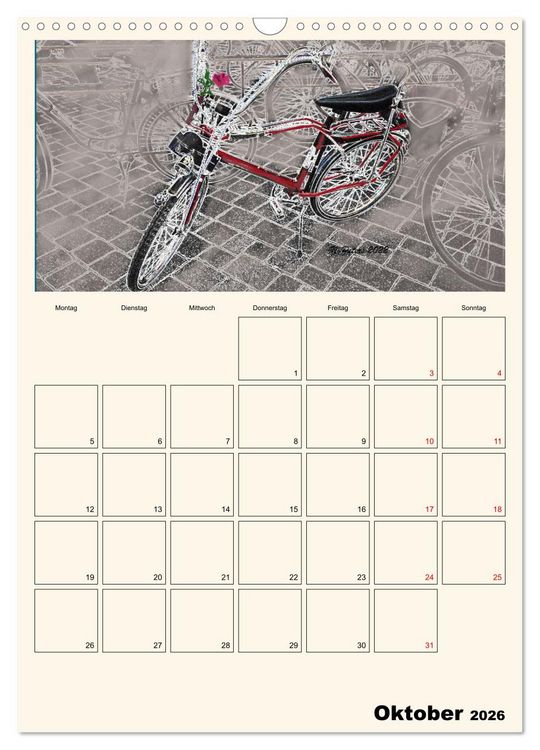 Produktbild: Beweg dich nach vorne! (Wandkalender 2026 DIN A3 hoch), CALVENDO Monatskalender