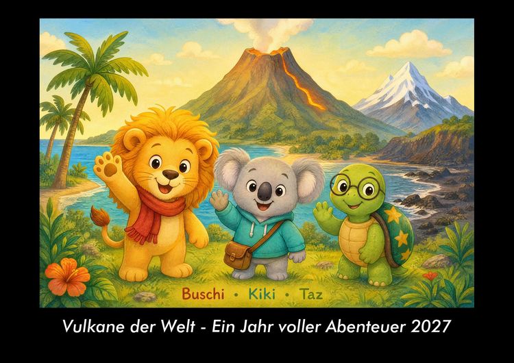 Produktbild: Vulkane der Welt - Ein Jahr voller Abenteuer 2027 Fotokalender DIN A3