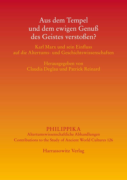 Produktbild: Aus dem Tempel und dem ewigen Genu&szlig; des Geistes versto&szlig;en?
