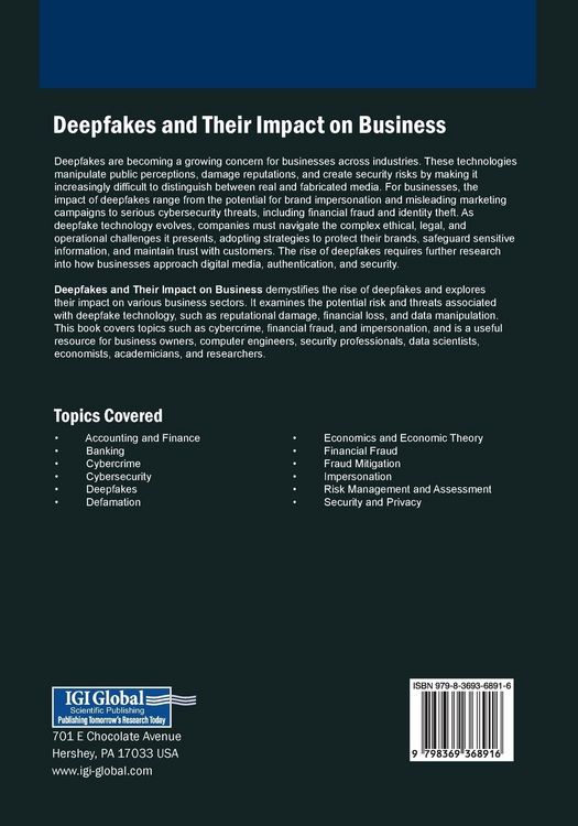 Produktbild: Deepfakes and Their Impact on Business