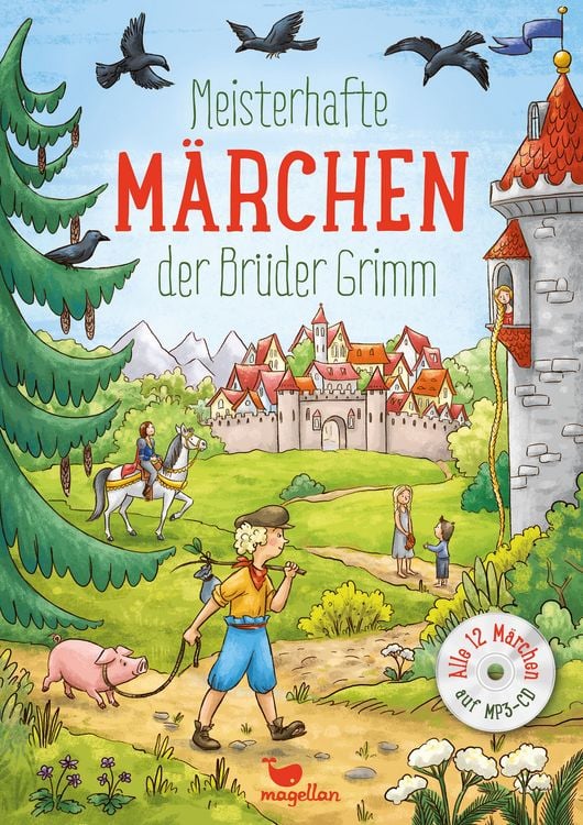 Produktbild: Meisterhafte M&auml;rchen der Br&uuml;der Grimm, mit MP3-CD