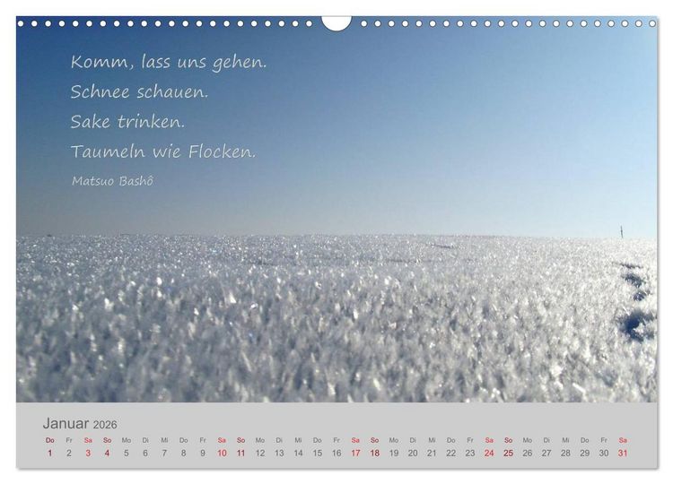 Produktbild: Jahres-Zeiten (Wandkalender 2026 DIN A3 quer), CALVENDO Monatskalender