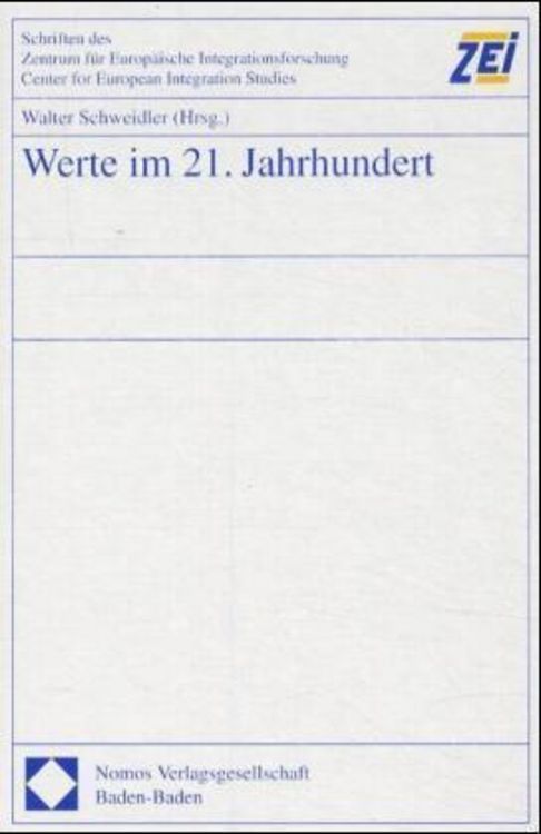 Produktbild: Werte im 21. Jahrhundert